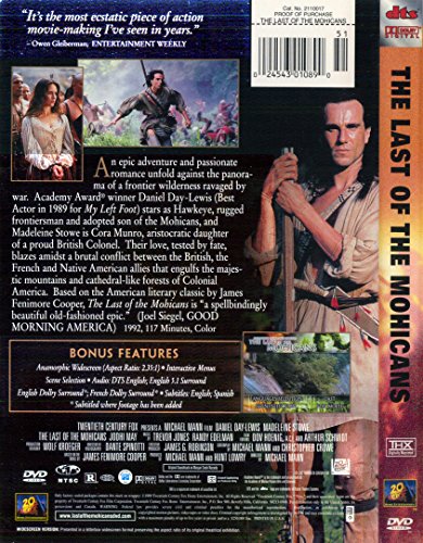 LAST OF THE MOHICANS BY MEANS, RUSSELL (DVD)