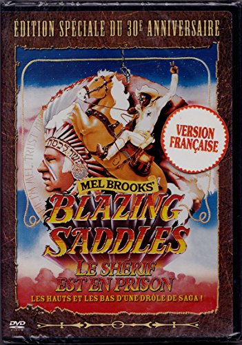 The Sheriff is in Jail - Blazing Saddles (English/French) 1974 (Widescreen) Régie au Québec (Bilingual Cover)