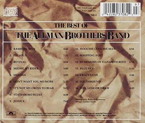 Allman Brothers Band / The Best of The Allman Brothers Band - CD (Used)