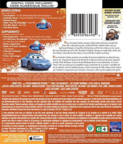 Cars - Blu-Ray/DVD