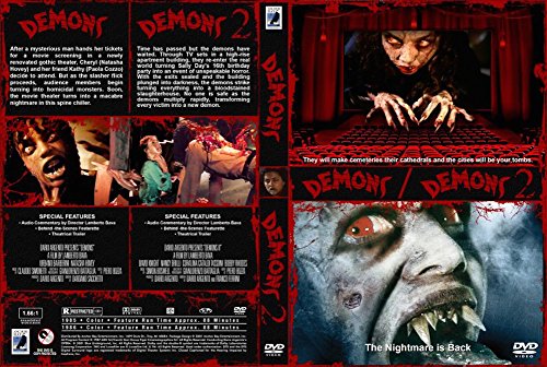 Demons/Demons 2 Double Feature DVD