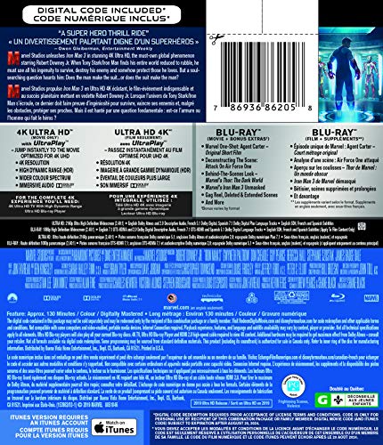 Iron Man 3 - 4K/Blu-Ray