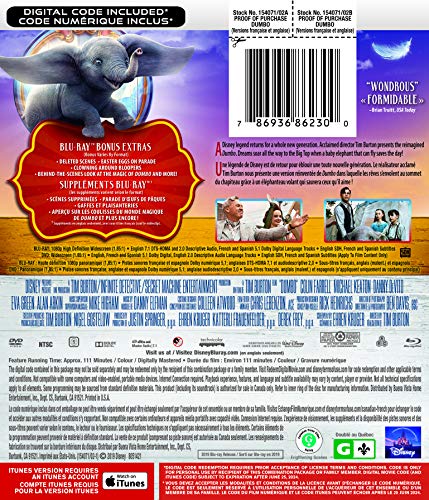 Dumbo - Blu-Ray/DVD