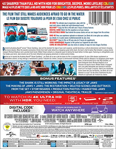 Jaws: 45th Anniversary Limited Edition - 4K/Blu-Ray