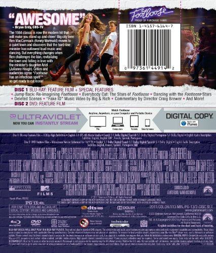 Footloose - Blu-Ray/DVD