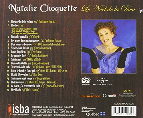 Natalie Choquette / Le Noël de la Diva - CD