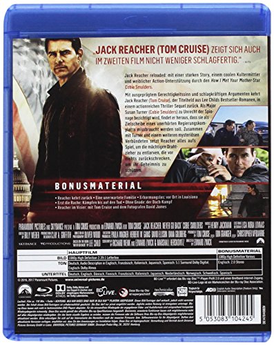 Jack Reacher: Kein Weg Zurck [Blu-ray]