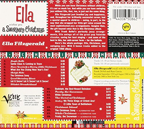 Ella Fitzgerald / Wishes You A Swinging Christmas - CD (Used)