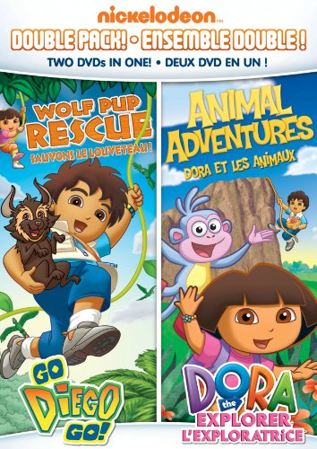 Dora &amp; Diego Double Feature: Diego - Wolf Pup Rescue and Dora - Animal Adventures (English subtitles)