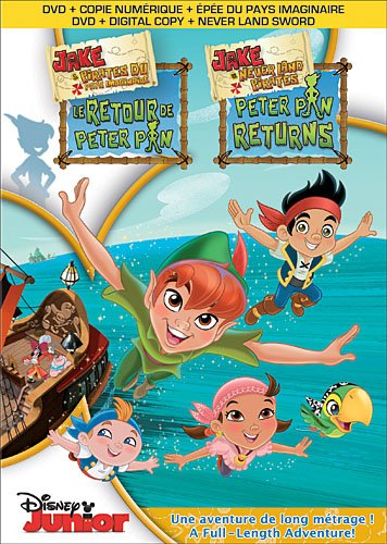 Jake and the Neverland Pirates: The Return of Peter Pan (Bilingual) [DVD + Digital Copy]