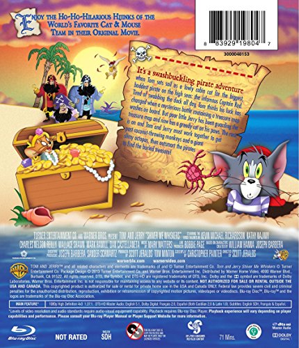 Tom and Jerry: Shiver Me Whiskers - Blu-Ray
