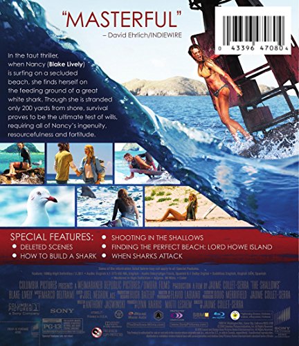 The Shallows [Blu-ray] (Bilingual) [Import]