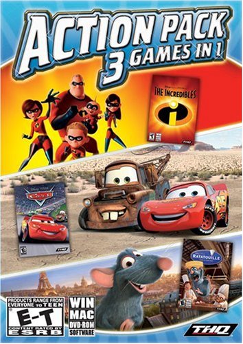 Disney Pixar Action Pack 3 Games in 1