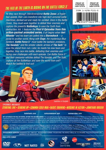 Hot Wheels Battle Force 5: Season 1, Vol. 1 [Import]