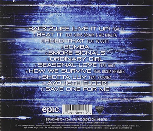 Sean Kingston / Back To Life - CD