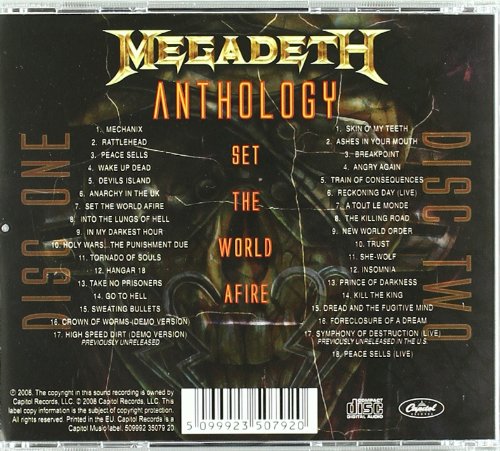 Megadeth / Anthology: Set The World Afire - CD