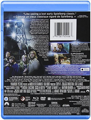 Super 8 (Bilingual) [Blu-ray + DVD] (French subtitles)