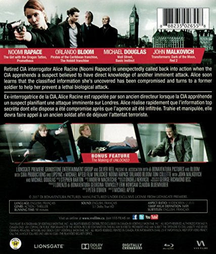 Unlocked - Blu-Ray