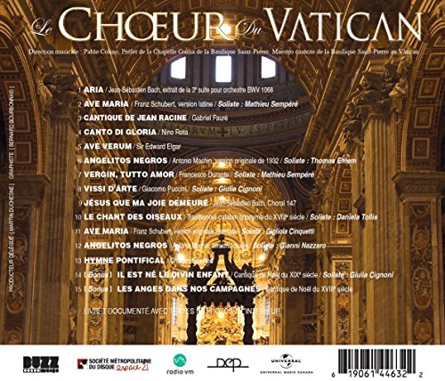 The Vatican Choir - CD (Used)