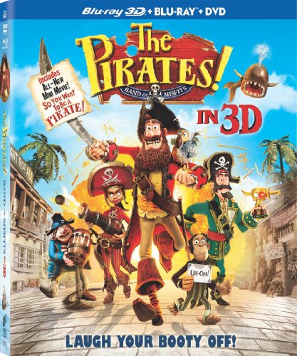 The Pirates! Band of Misfits - 3D Blu-Ray/Blu-Ray/DVD (Used)