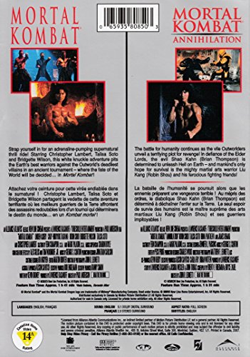 Mortal Kombat / Mortal Kombat: Annihilation (Programme Double) (Bilingual)