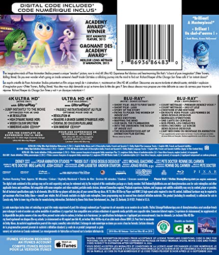 Inside Out - 4K/Blu-Ray