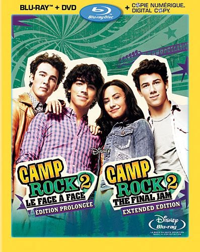 Camp Rock 2: Le face a face (Edition Prolongee) / Camp Rock 2: The Final Jam (Extended Edition) (3-Disc Bilingual Combo Pack) [Blu-ray + DVD + Digital Copy]