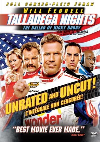 Talladega Nights: The Ballad of Ricky Bobby (Unrated & Uncut Full Screen Edition) - DVD (Used)