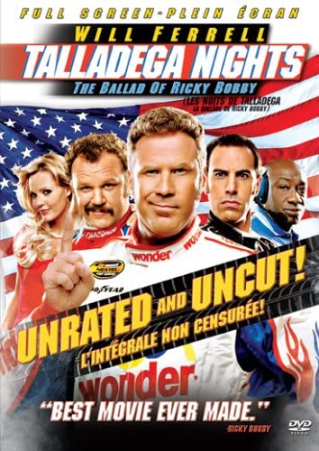 Talladega Nights: The Ballad of Ricky Bobby (Unrated &amp; Uncut Full Screen Edition) - DVD (Used)