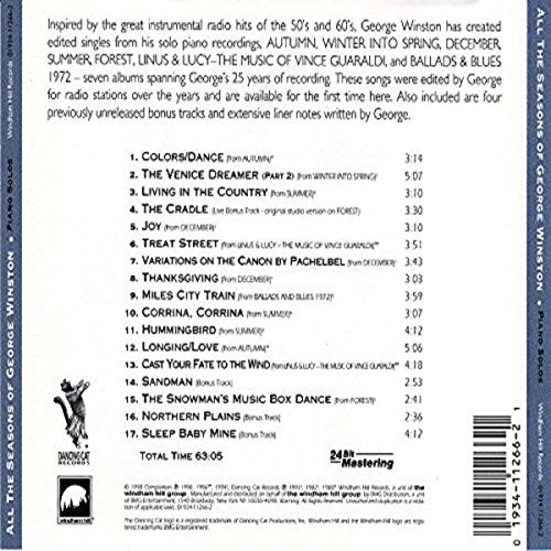 George Winston / All The Seasons Of George Winston - CD (Used)
