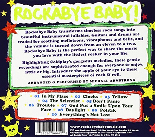 Rockabye Baby! Lullaby Renditions of Coldplay