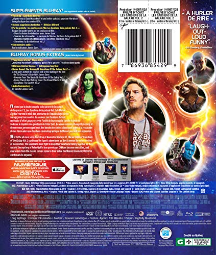 Guardians Of The Galaxy: Vol. 2 - Blu-Ray/DVD (Used)