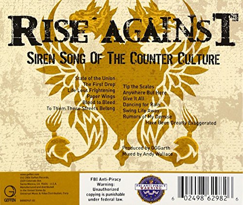 Rise Against / Siren Song Of Counter Culture - CD (Used)