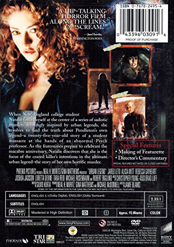 Urban Legend - DVD (Used)