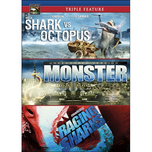 Mega Shark Vs Giant Octopus & Monster & Raging