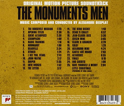 Soundtrack / The Monuments Men - CD