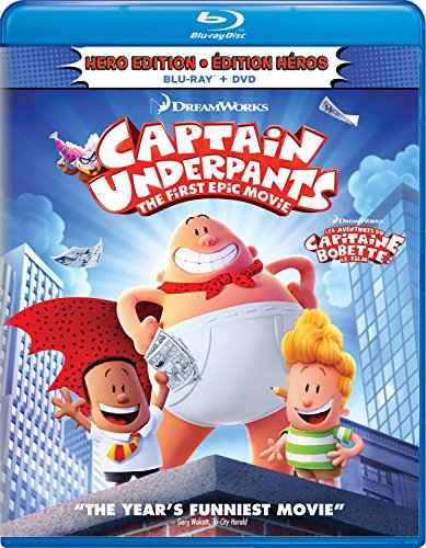 Captain Underpants - Blu-Ray/DVD (Used)