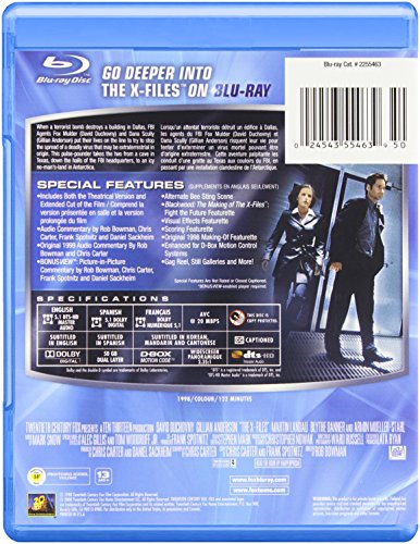 The X-Files: Fight the Future - Blu-Ray (Used)