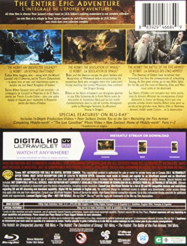 The Hobbit Trilogy - Blu-Ray/DVD