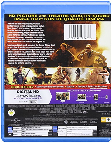 Tremors 5: Bloodlines [Blu-ray] (Bilingual)