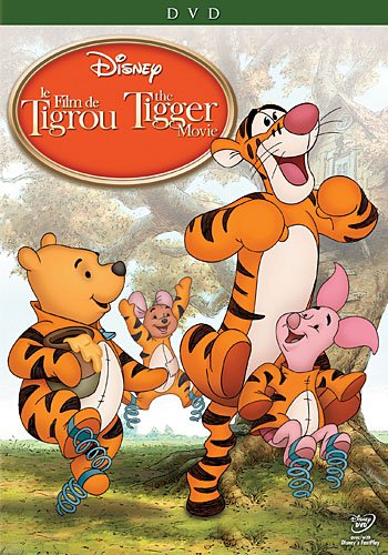 Le Film de Tigrou: Special Edition/The Tigger Movie - Bilingual DVD + Includes family tree games poster with stickers in packaging