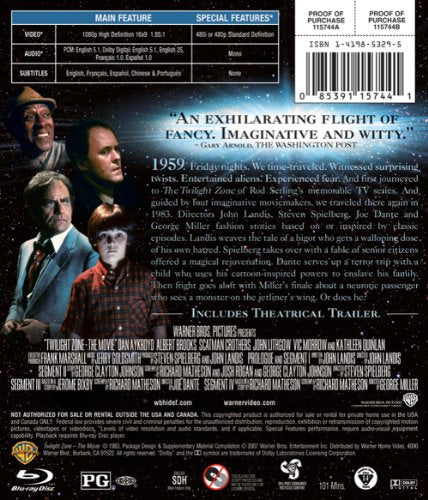 Twilight Zone: The Movie - Blu-Ray