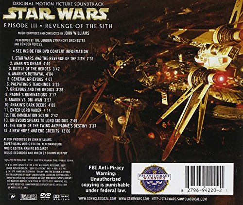 Soundtrack / Star Wars Episode III: Revenge of the Sith - CD (Used)