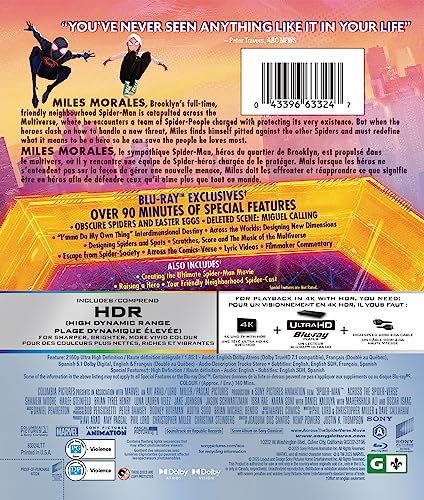 Spider-Man: Across The Spider-Verse - 4K UHD/BD Combo