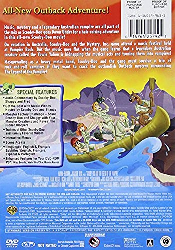 Scooby-Doo and the the Legend of the Vampire - DVD (Used)