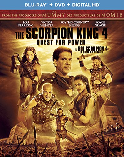 Scorpion King 4: Quest for Power [Blu-ray + DVD + Digital HD] (Bilingual)