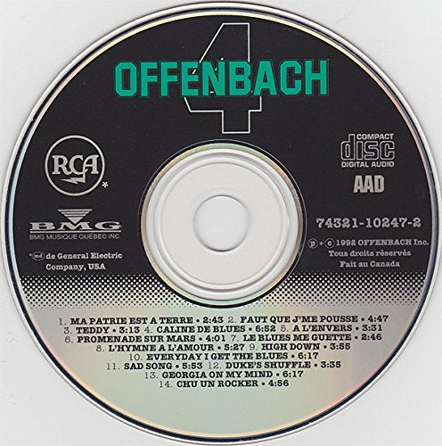 Offenbach ‎– 2-4-6 - 1992 - (Canada - Box set) - CDX3