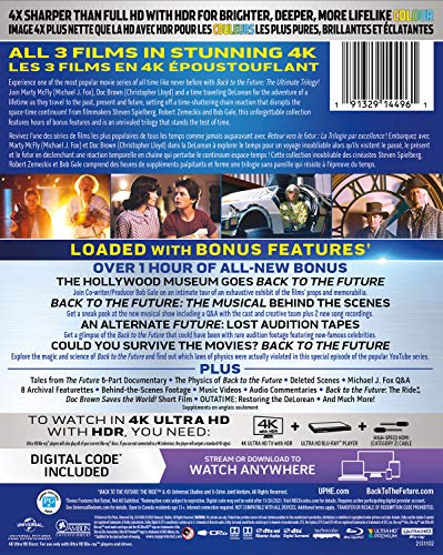 Back to the Future: The Ultimate Trilogy - 4K/Blu-Ray