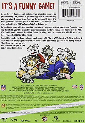 NFL Greatest Follies: Volume 4 [Import]