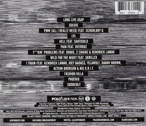 A$Ap Rocky / Long.Live.A$Ap - CD